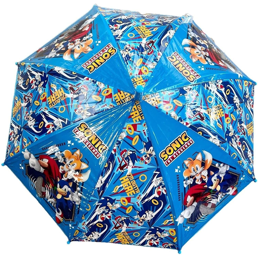 SET PIOGGIA MANTELLINA + OMBRELLO SONIC 6/7 ANNI BAMBINO - SN4389MC+SN4387MC