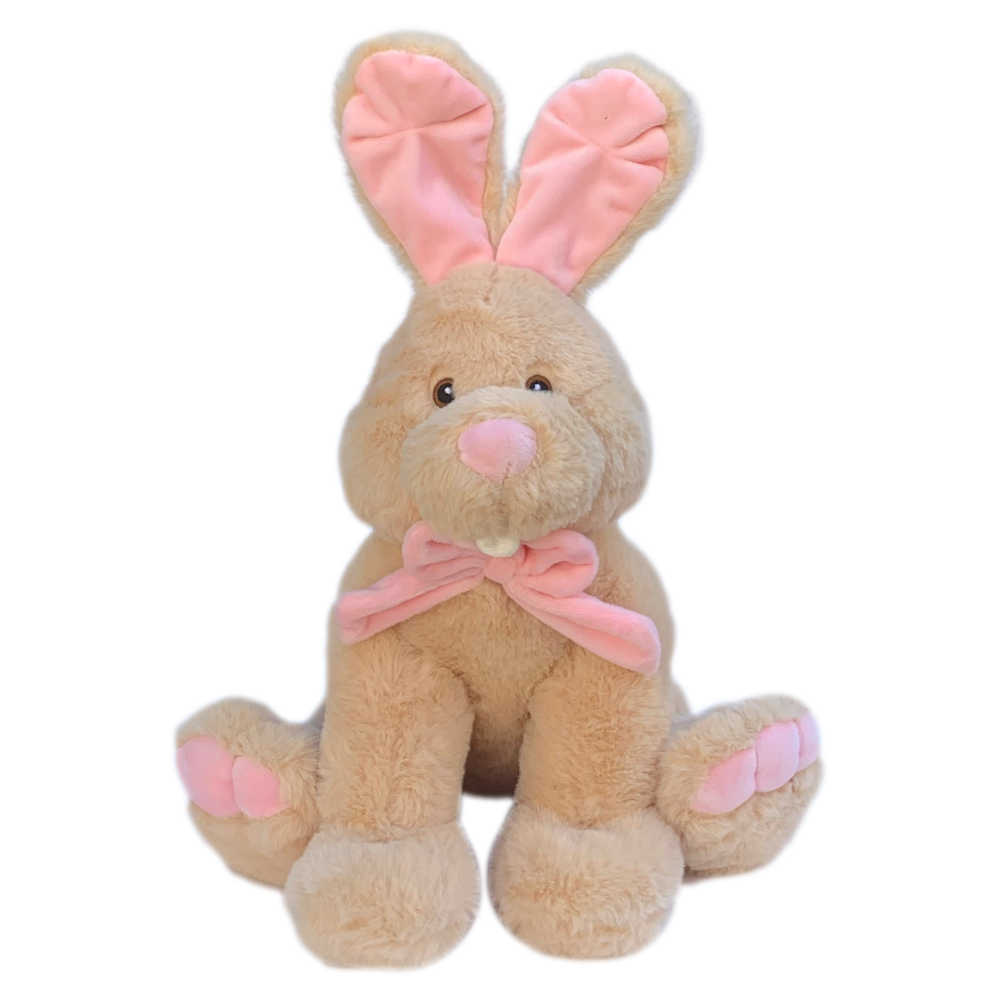 PELUCHE LEPROTTO MARRONE GRS CM. 30 PLASTICA RECICLATA LELLY - 800232