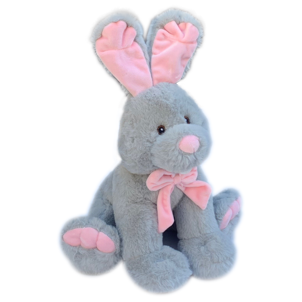 PELUCHE LEPROTTO GRIGIO GRS CM. 30 PLASTICA RECICLATA LELLY - 800232