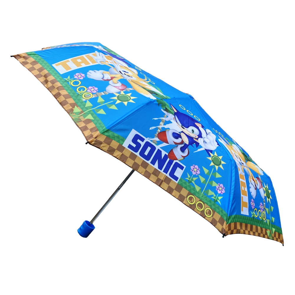 OMBRELLO PIEGHEVOLE SONIC 8 RAGGI BAMBINO - SN4386MC