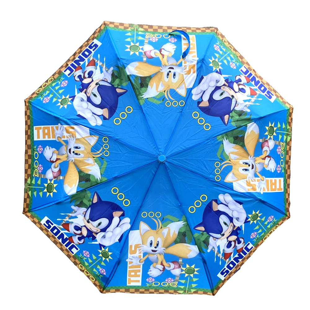 OMBRELLO PIEGHEVOLE SONIC 8 RAGGI BAMBINO - SN4386MC