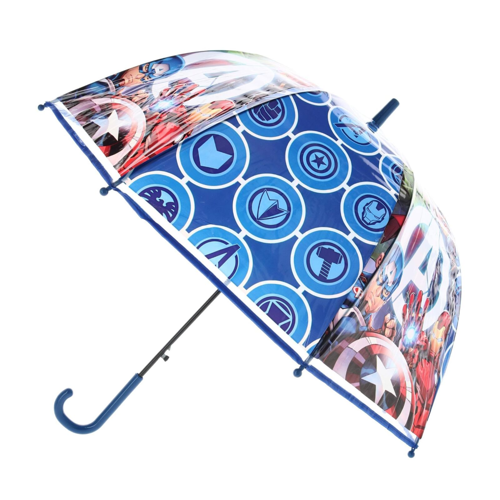 Ombrello Manuale AVENGERS SUPEREROI MARVEL - 18" 8 Raggi - Bambino - MV15717