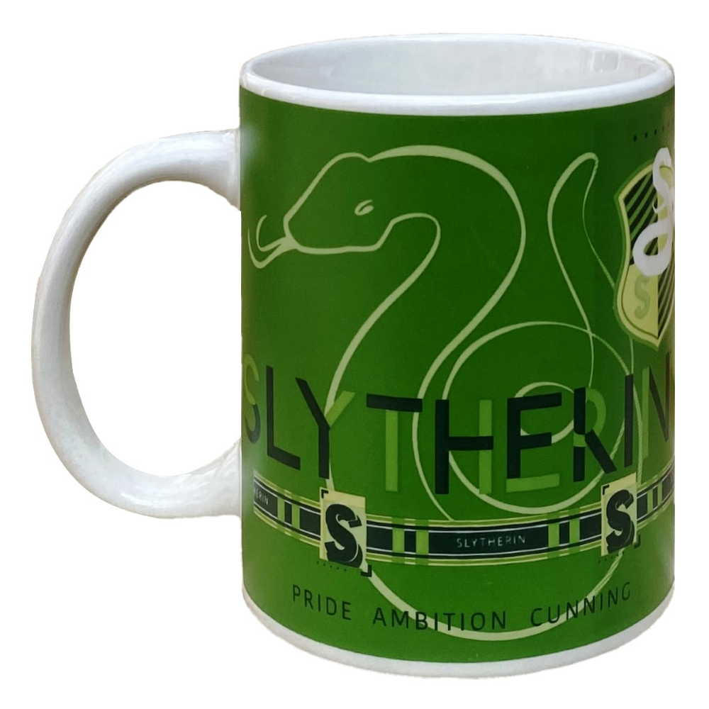 TAZZA MUG HARRY POTTER SERPEVERDE IN CERAMICA 350 ML CONFEZIONE REGALO - L05205MC