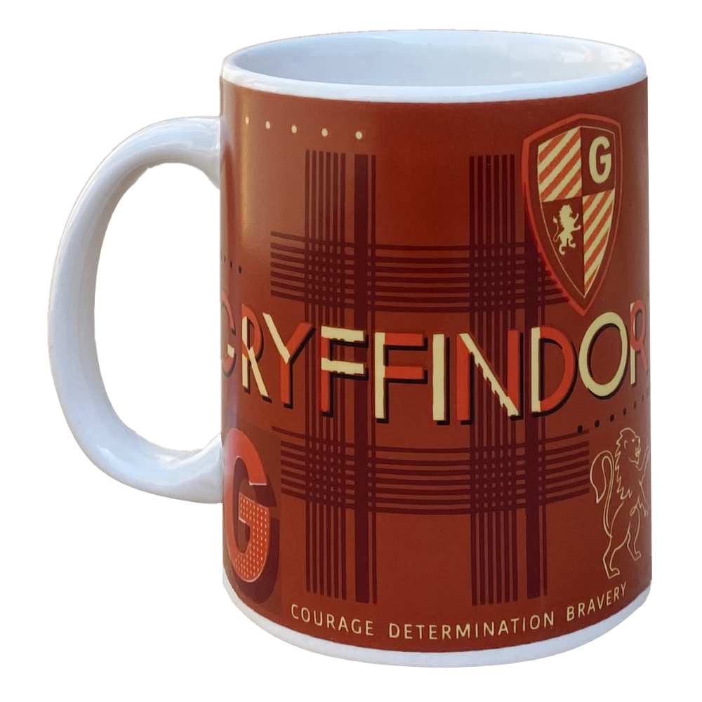 TAZZA MUG HARRY POTTER GRIFONDORO IN CERAMICA 350 ML CONFEZIONE REGALO - L05204MC