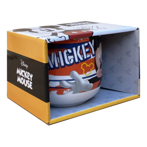 TAZZA LARGA JUMBO TOPOLINO DISNEY MICKEY MOUSE IN CERAMICA 380 ML CONFEZIONE REGALO - D05197MC
