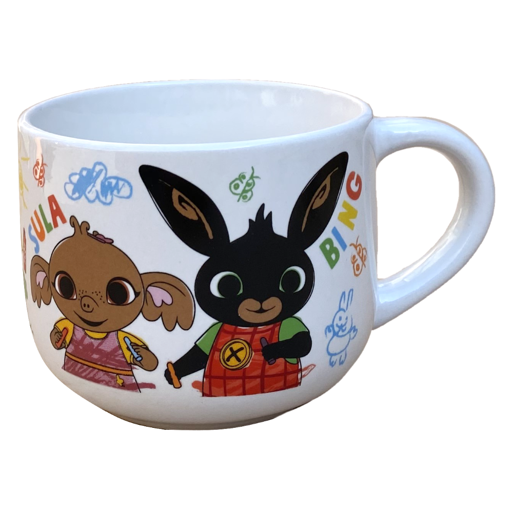 TAZZA LARGA JUMBO BING E SULA IN CERAMICA 380 ML CONFEZIONE REGALO -  Q05555MC