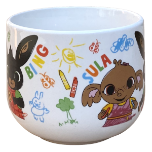 TAZZA LARGA JUMBO BING E SULA IN CERAMICA 380 ML CONFEZIONE REGALO -  Q05555MC