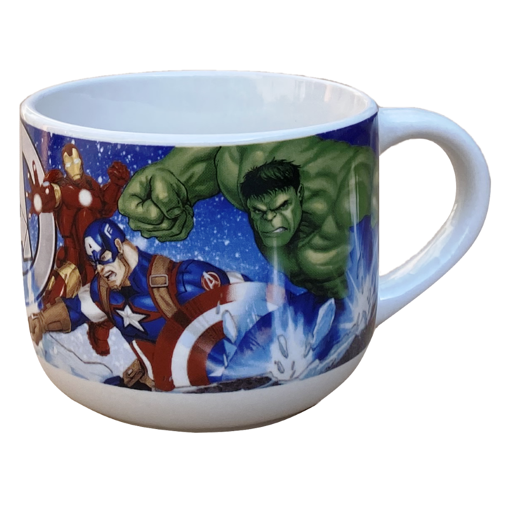 TAZZA LARGA JUMBO AVENGERS MARVEL IN CERAMICA 380 ML CONFEZIONE REGALO - M05550MC