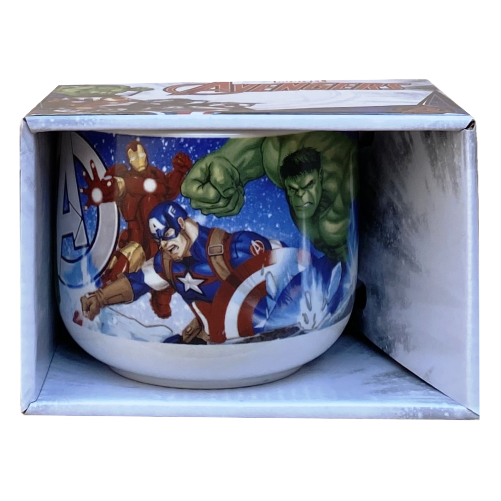 TAZZA LARGA JUMBO AVENGERS MARVEL IN CERAMICA 380 ML CONFEZIONE REGALO - M05550MC