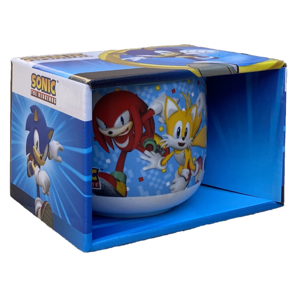 TAZZA LARGA JUMBO SONIC IN CERAMICA 380 ML CONFEZIONE REGALO -  SN5185MC