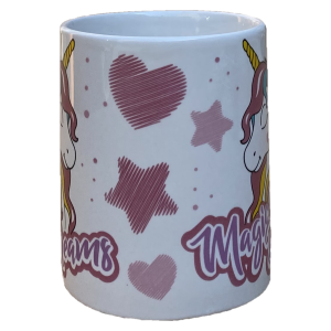 TAZZA MUG UNICORNO IN CERAMICA 350 ML CONFEZIONE REGALO - X04283MC