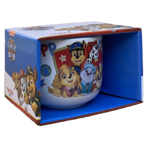 TAZZA LARGA JUMBO PAW PATROL IN CERAMICA 380 ML CONFEZIONE REGALO -  N05560MC