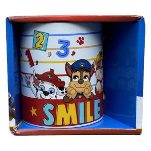 TAZZA MUG PAW PATROL IN CERAMICA 350 ML CONFEZIONE REGALO - N05561MC