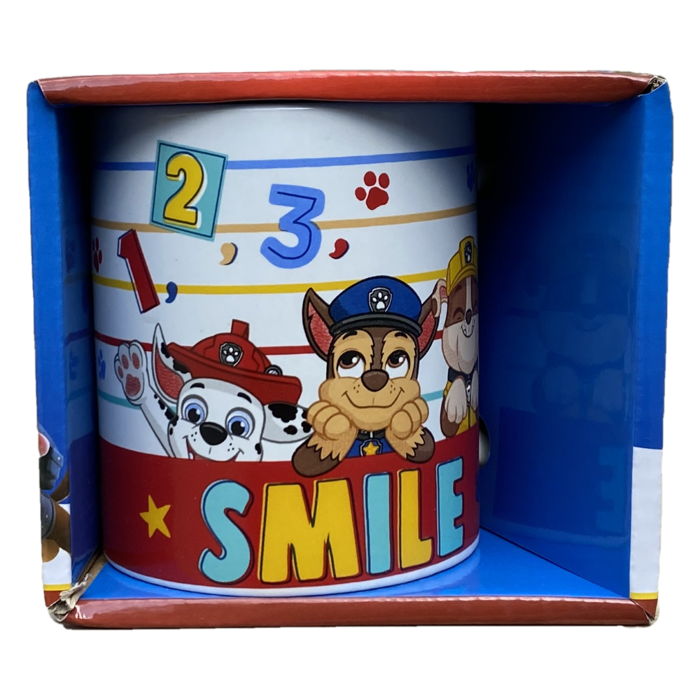 TAZZA MUG PAW PATROL IN CERAMICA 350 ML CONFEZIONE REGALO - N05561MC