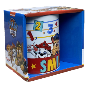 TAZZA MUG PAW PATROL IN CERAMICA 350 ML CONFEZIONE REGALO - N05561MC