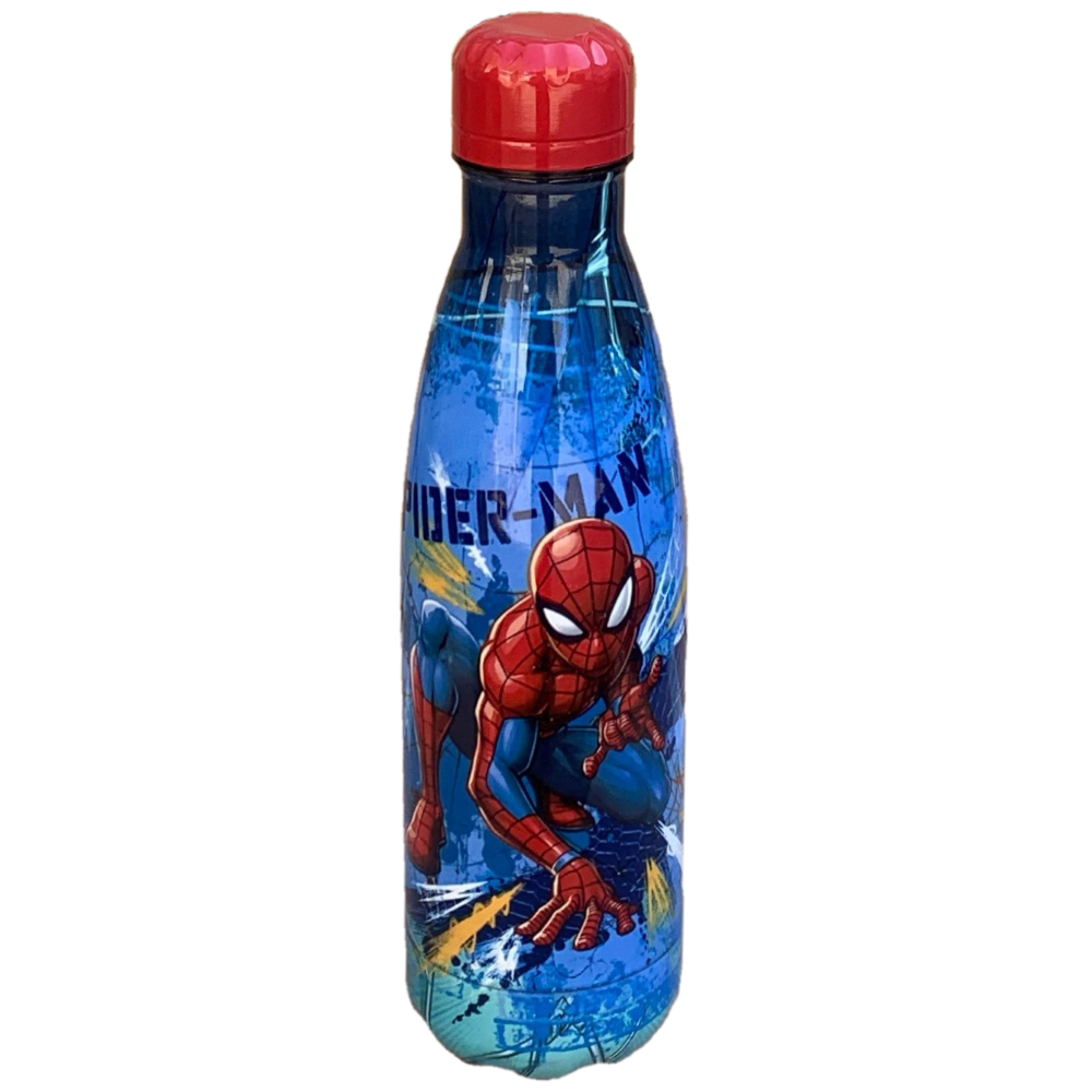 BOTTIGLIA TERMICA IN ACCIAIO INOSSIDABILE SPIDERMAN MARVEL CON TAPPO SVITABILE 500 ML - M02186TE/R