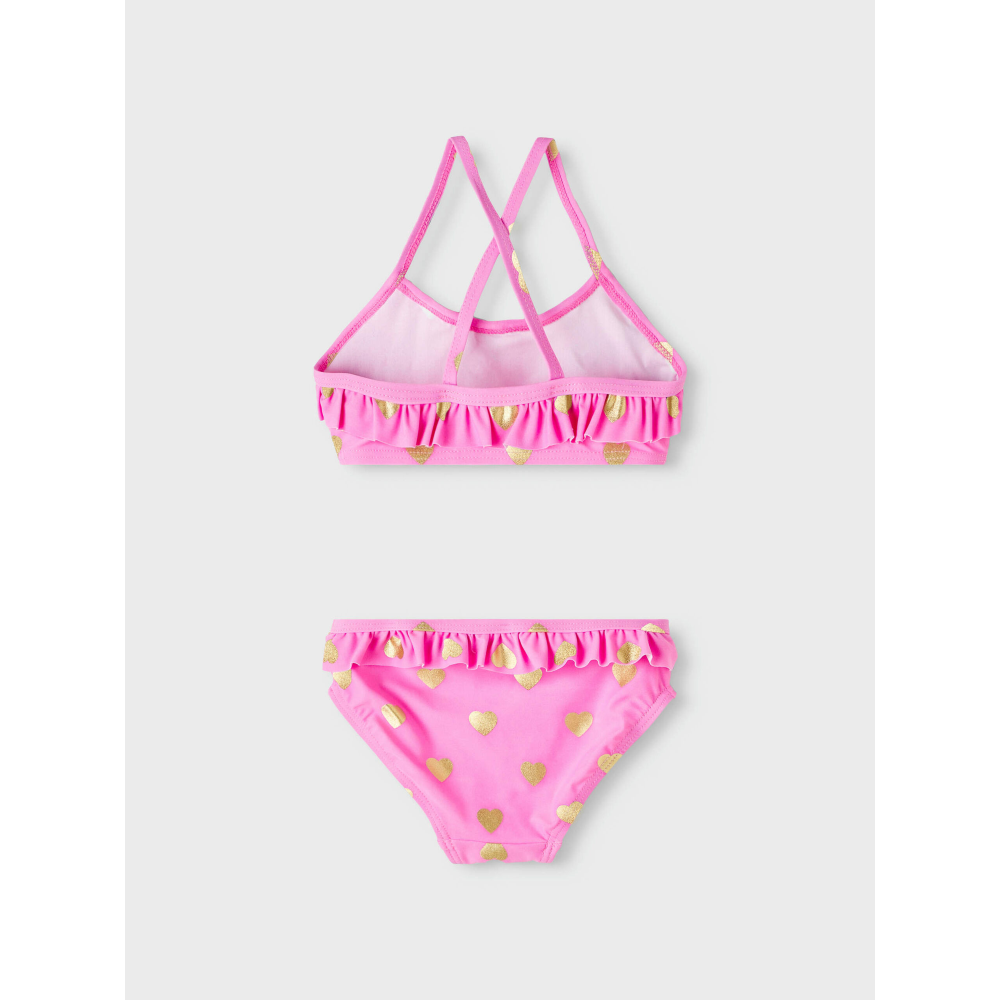 COSTUME MARE BIKINI 2 PEZZI BAMBINA RAGAZZA TAGLIE 2/8 ANNI - 13213796FUXIA