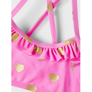 COSTUME MARE BIKINI 2 PEZZI BAMBINA RAGAZZA TAGLIE 2/8 ANNI - 13213796FUXIA
