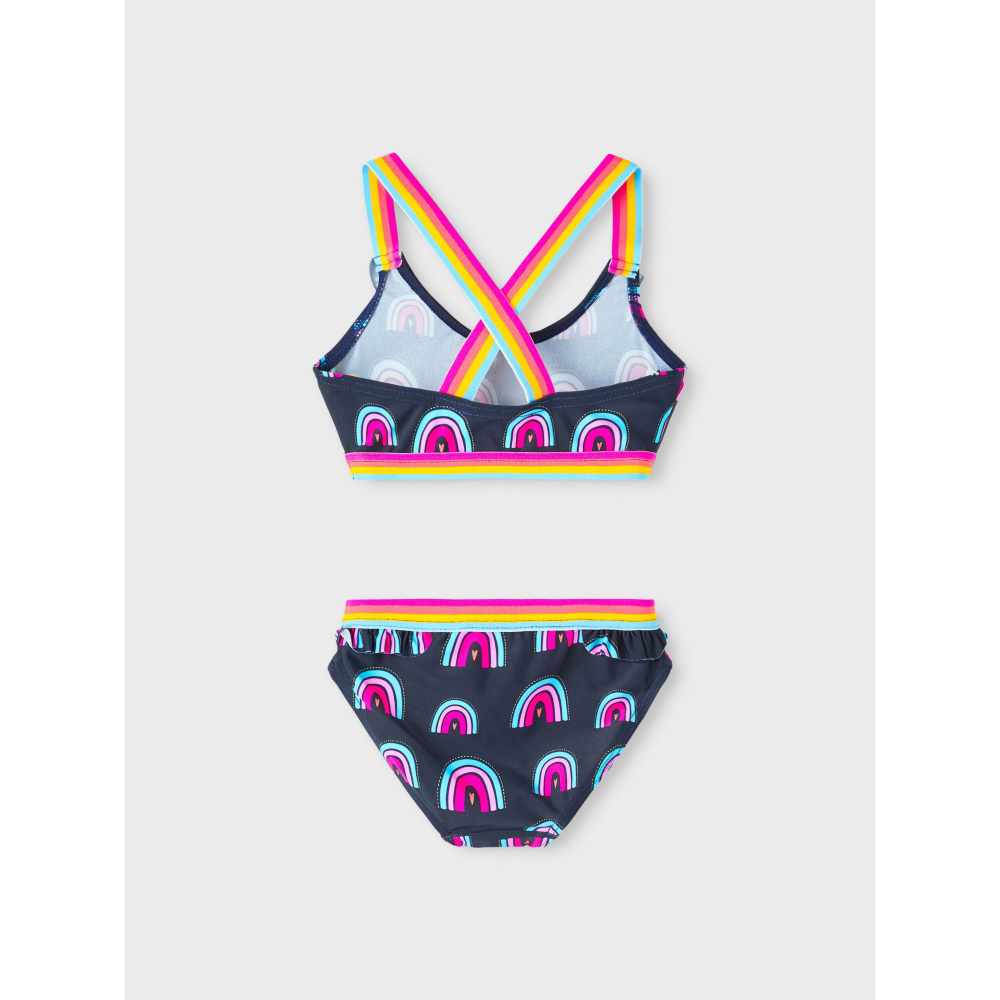 COSTUME MARE BIKINI 2 PEZZI BAMBINA RAGAZZA TAGLIE 2/8 ANNI - 13213790