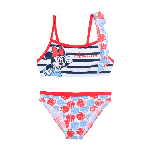COSTUME MARE MINNIE MOUSE DISNEY BIKINI 2 PEZZI BAMBINA - WE1862ROSSO