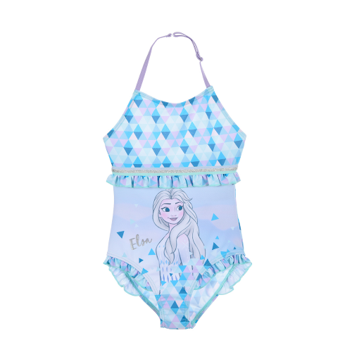 COSTUME MARE FROZEN DISNEY ELSA INTERO BAMBINA - WE1881AZZURRO