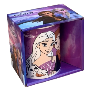 TAZZA MUG FROZEN II DISNEY ELSA ANNA IN CERAMICA CONFEZIONE REGALO - D05536MC