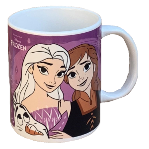 TAZZA MUG FROZEN II DISNEY ELSA ANNA IN CERAMICA CONFEZIONE REGALO - D05536MC