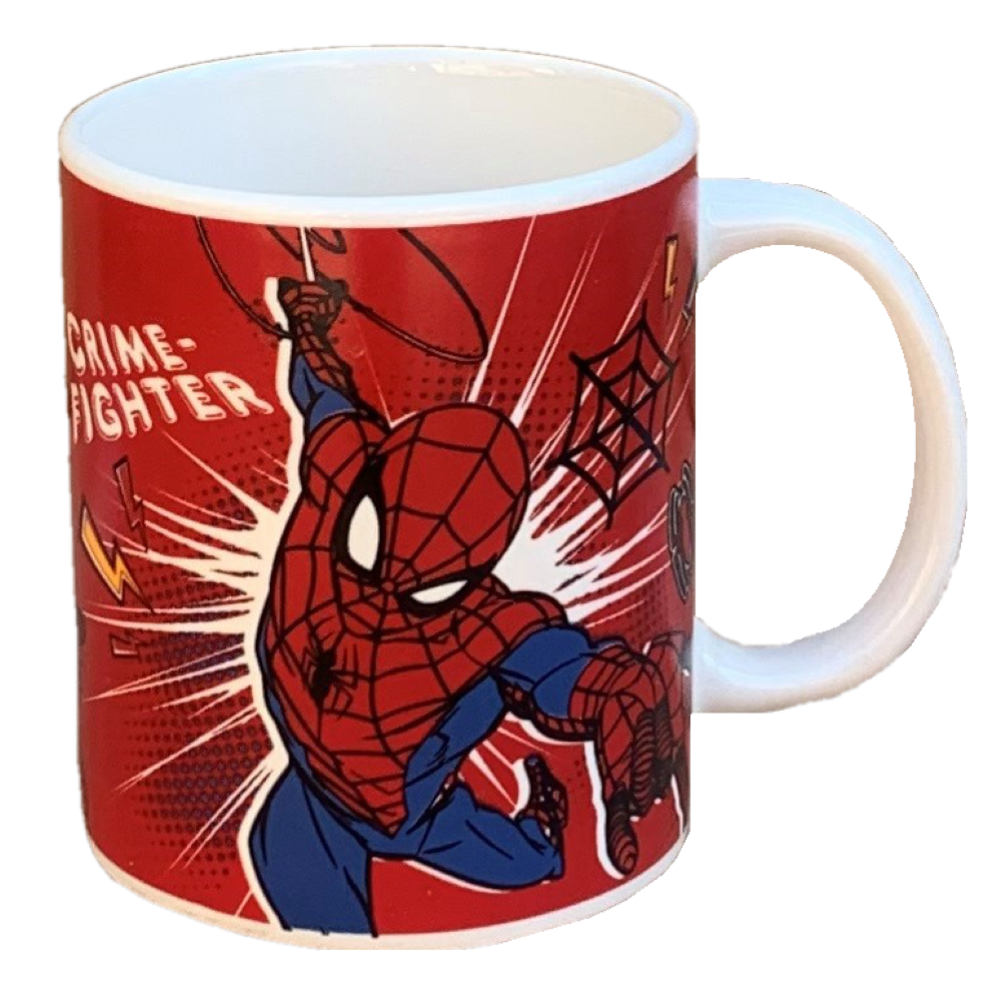TAZZA MUG SPIDERMAN MARVEL IN CERAMICA 350 ML CONFEZIONE REGALO - M06585MC