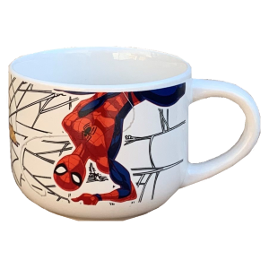 TAZZA LARGA JUMBO SPIDERMAN MARVEL IN CERAMICA 380 ML CONFEZIONE REGALO -  M06584MC