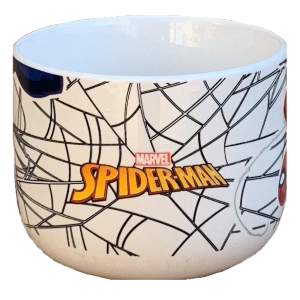 TAZZA LARGA JUMBO SPIDERMAN MARVEL IN CERAMICA 380 ML CONFEZIONE REGALO -  M06584MC