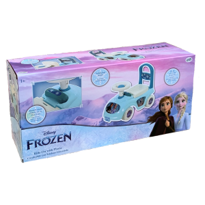 PRIMA AUTO CAVALCABILE CON TELEFONO FROZEN II DISNEY 3 IN 1 MACCHININA PRIMI PASSI PORTAGIOCHI - 35724