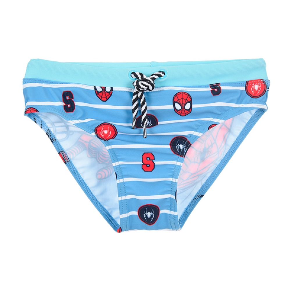 COSTUME MARE SPIDERMAN MARVEL SLIP MUTANDINA BAMBINO - WE1811CELESTE