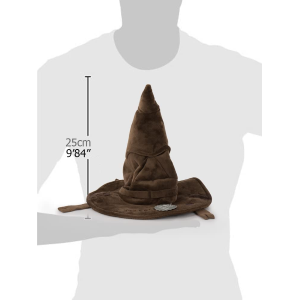 PELUCHE CAPPELLO PARLANTE HARRY POTTER CON SUONO 4 FRASI IN INGLESE PUPAZZO CM. 25 - 760020781