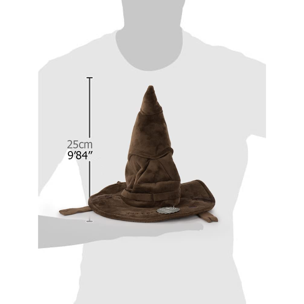 PELUCHE CAPPELLO PARLANTE HARRY POTTER CON SUONO 4 FRASI IN INGLESE PUPAZZO CM. 25 - 760020781
