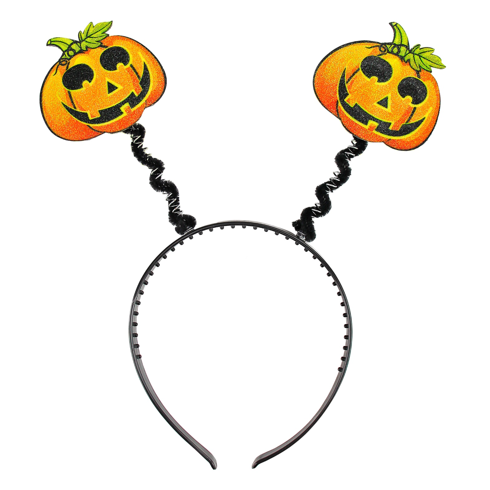 CERCHIETTO ZUCCA RIFLETTENTE ACCESSORI CARNEVALE HALLOWEEN - 5323Z