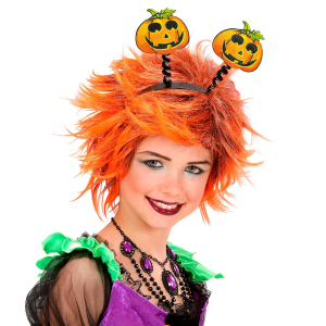 CERCHIETTO ZUCCA RIFLETTENTE ACCESSORI CARNEVALE HALLOWEEN - 5323Z