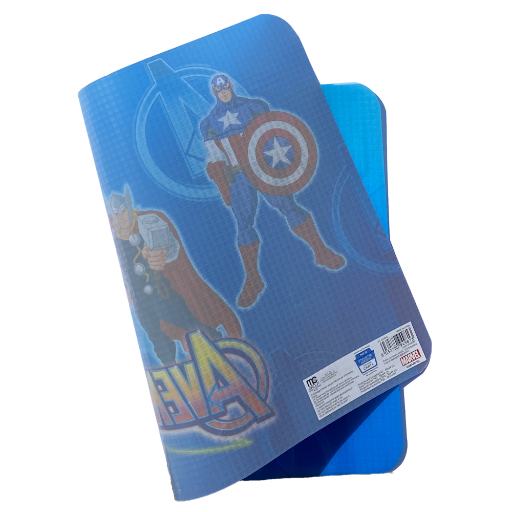 TOVAGLIETTA AVENGERS MARVEL IN PLASTICA MORBIDA ANTISCIVOLO RIPIEGABILE LAVABILE DA COLAZIONE PRANZO CM.44X30 - AV0843