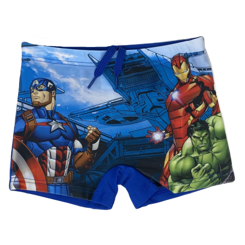 COSTUME MARE AVENGERS MARVEL PARIGAMBA PANTALONCINO BAMBINO - AVE23-0202