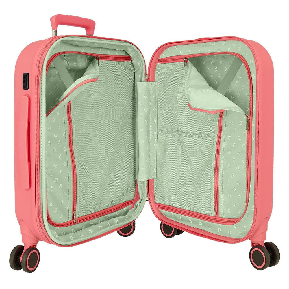 TROLLEY DA VIAGGIO MINNIE DISNEY 100° ANNIVERSARIO 55 CM VALIGIA IN ABS - 3668822