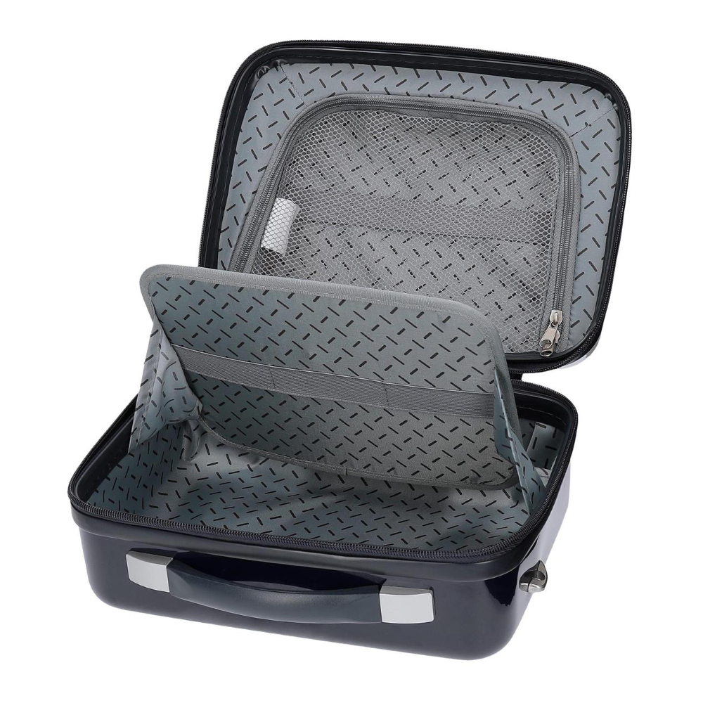 BEAUTY CASE TOPOLINO IN ITALIA DISNEY BORSA VIAGGIO IN ABS ADATTABILE A TROLLEY - 3673922