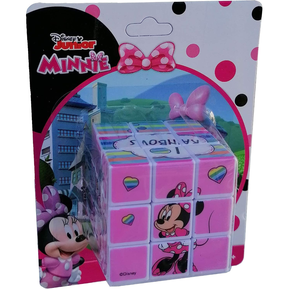 CUBO MAGICO MINNIE MOUSE DISNEY CUBO DI RUBIK PUZZLE 6X6X6CM - MIN0701