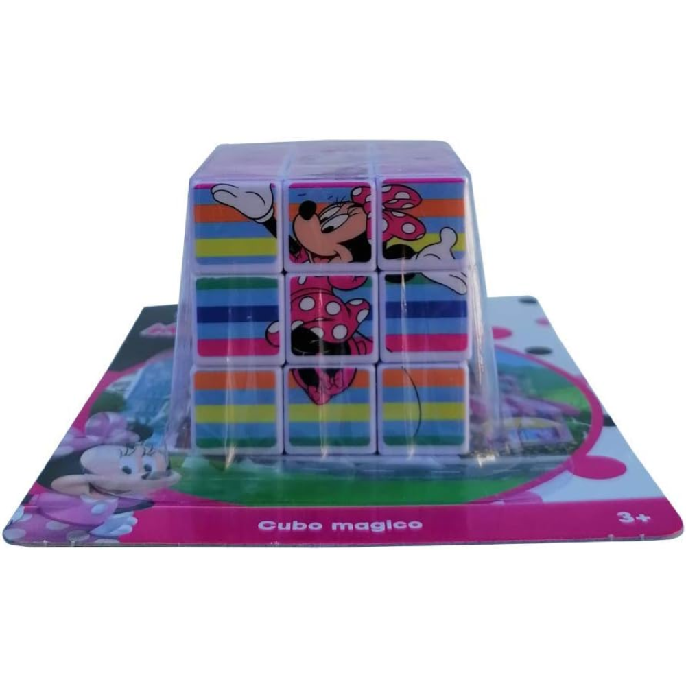 CUBO MAGICO MINNIE MOUSE DISNEY CUBO DI RUBIK PUZZLE 6X6X6CM - MIN0701