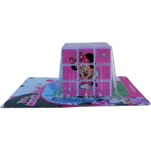 CUBO MAGICO MINNIE MOUSE DISNEY CUBO DI RUBIK PUZZLE 6X6X6CM - MIN0701