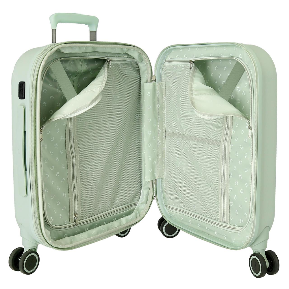 TROLLEY DA VIAGGIO MICKEY MOUSE TOPOLINO DISNEY 100° ANNIVERSARIO 55 CM VALIGIA IN ABS - 3668624