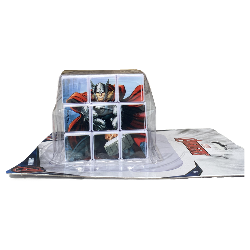 CUBO MAGICO AVENGERS MARVEL CUBO DI RUBIK PUZZLE 6X6X6CM - AV0701