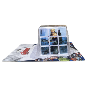 CUBO MAGICO AVENGERS MARVEL CUBO DI RUBIK PUZZLE 6X6X6CM - AV0701