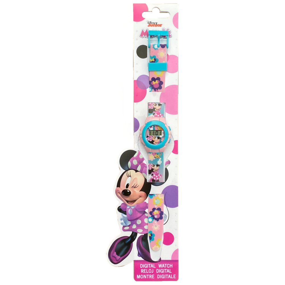 OROLOGIO DA POLSO DIGITALE MINNIE DISNEY IN CONFEZIONE SAGOMATA - MN4443