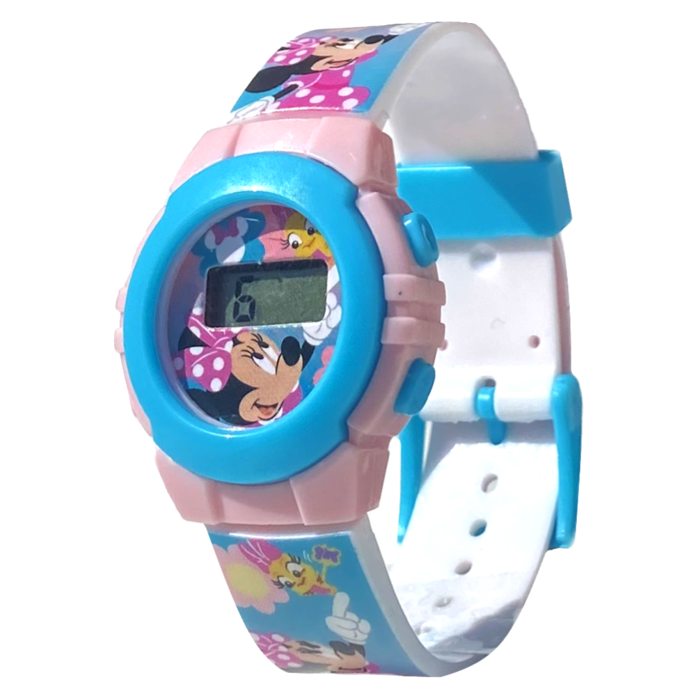 OROLOGIO DA POLSO DIGITALE MINNIE DISNEY IN CONFEZIONE SAGOMATA - MN4443