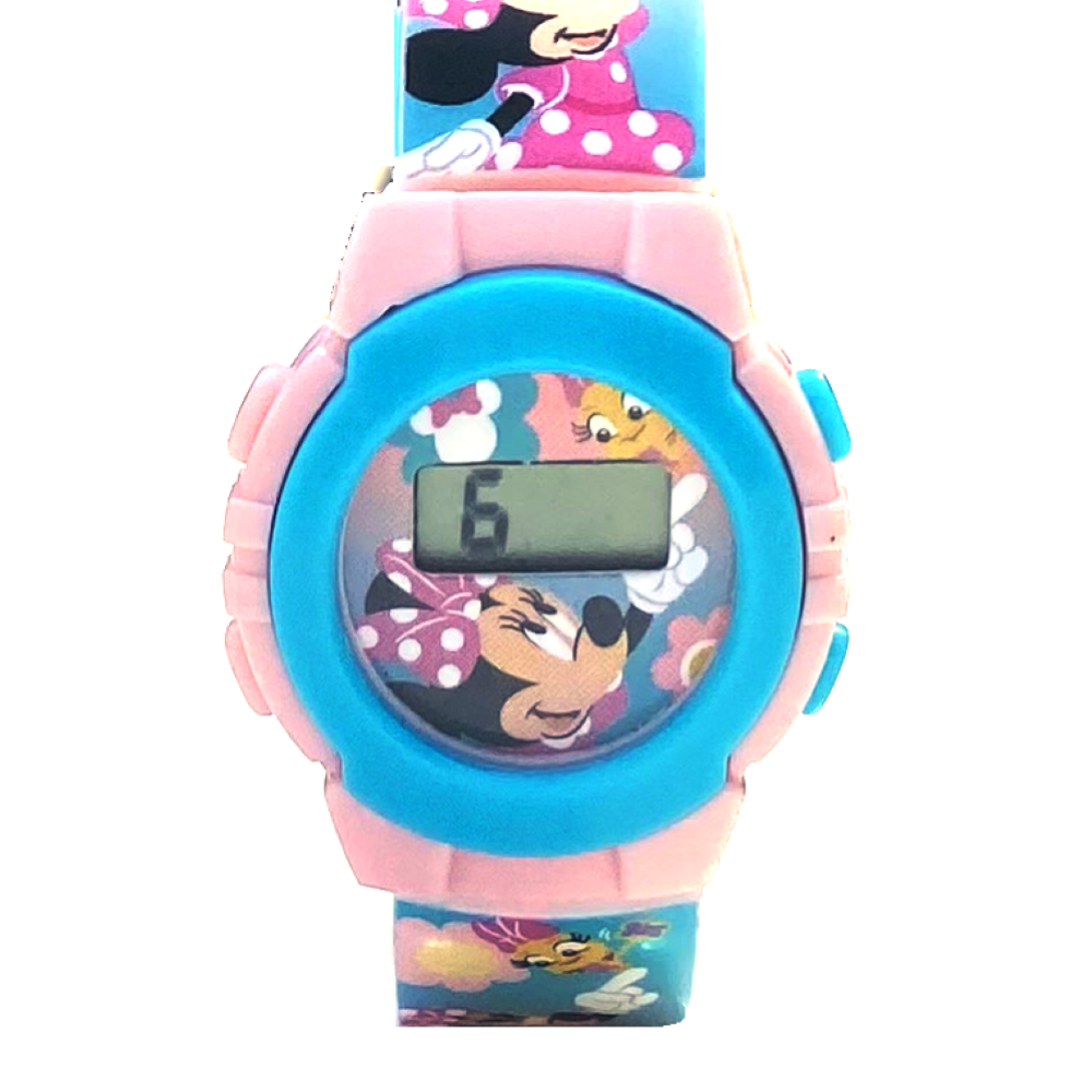 OROLOGIO DA POLSO DIGITALE MINNIE DISNEY IN CONFEZIONE SAGOMATA - MN4443