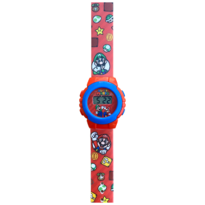 OROLOGIO DA POLSO DIGITALE SUPER MARIO IN CONFEZIONE SAGOMATA - GSM4234